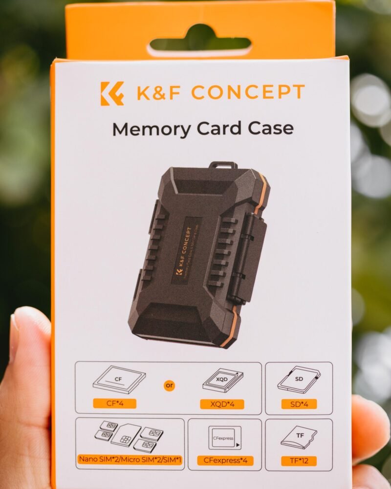 KYF CONCEPT Funda para tarjetas de memorias