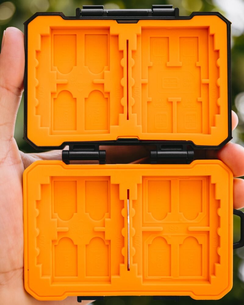 KYF CONCEPT Funda para tarjetas de memorias