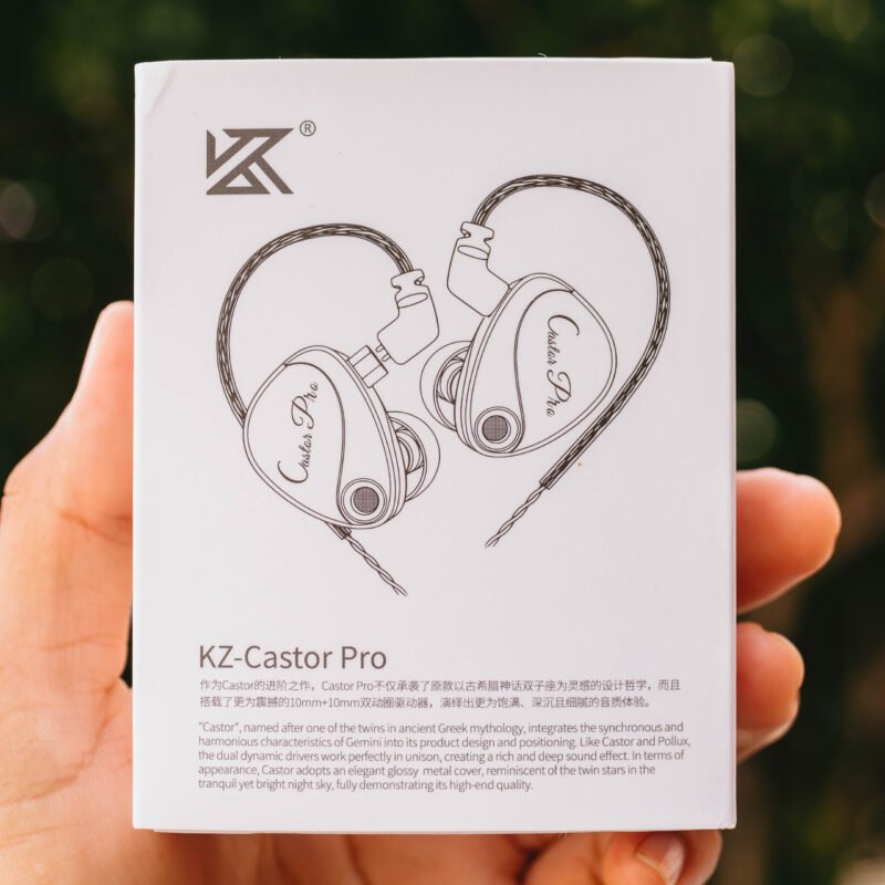 Kz Castor Pro con micrófono